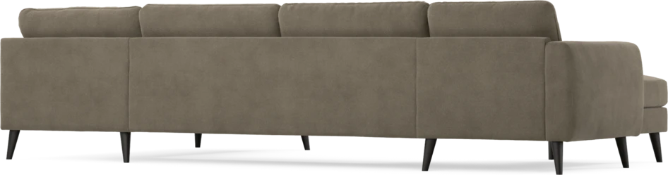 Bridge - 3-sits soffa med schäslong vänster och divan höger - Beige