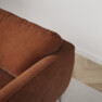 Madison - 2-sits soffa med schäslong höger - Orange