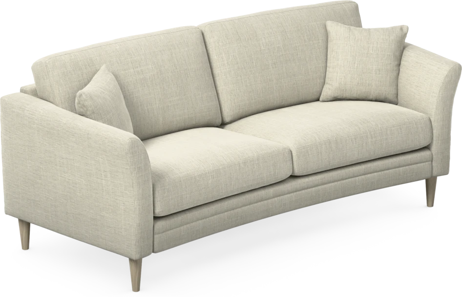 Eden - 2,5-sits soffa svängd - Beige