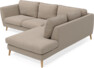 Madison - 2-sits soffa med divan höger - Beige