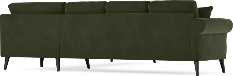 Eden - Hörnsoffa, 3+3-sits - Grön