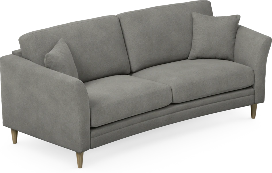 Eden - 2,5-sits soffa svängd - Grå
