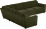 Friday - Hörnsoffa, 2+3-sits - Grön