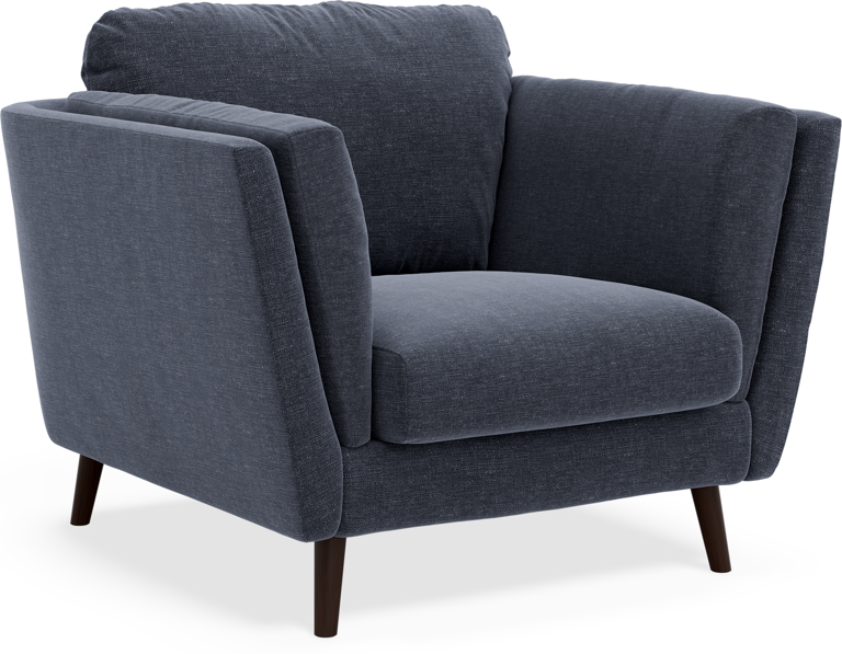 Madison Lux - Fåtölj, 70 cm - Blå
