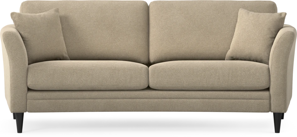Eden - 2,5-sits soffa svängd - Beige