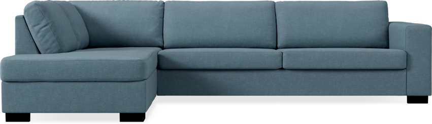 Nevada - 3-sits soffa med divan vänster - Blå