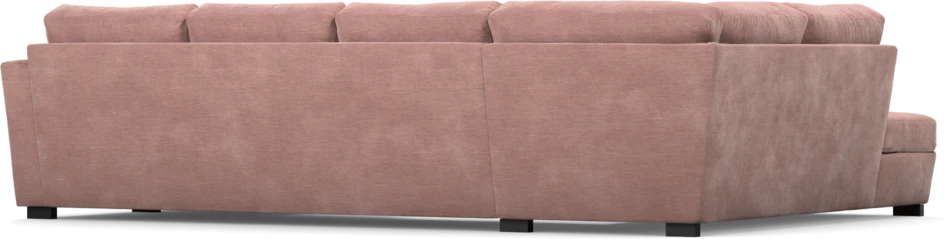 Friday - 3-sits soffa med divan vänster och schäslong höger - Rosa