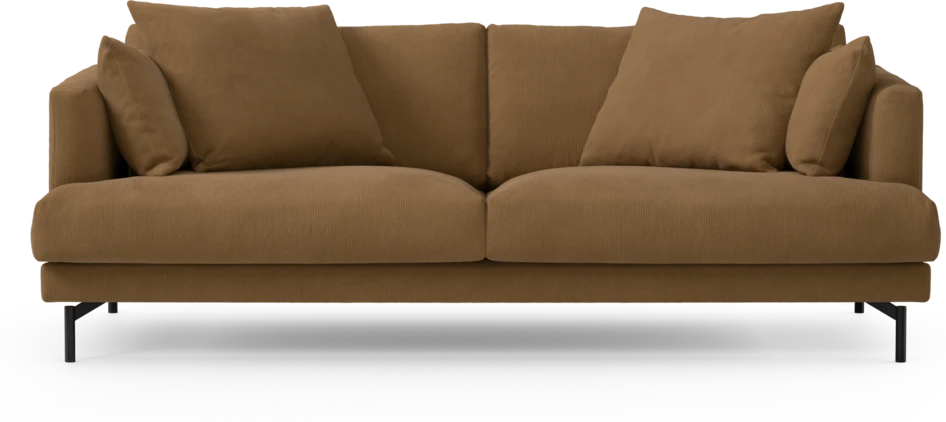 Harper - 3-sits soffa - Gul