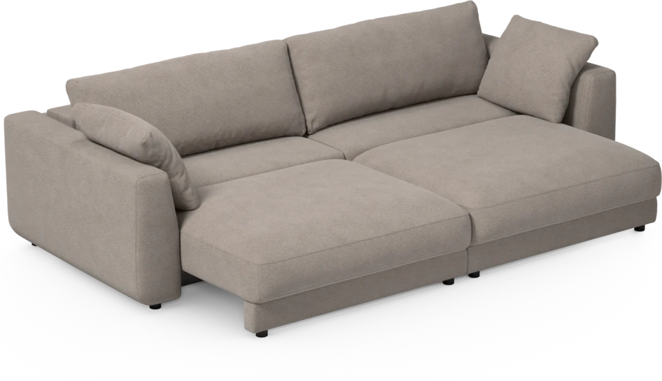 Amie - Bäddsoffa 4-sits - Beige