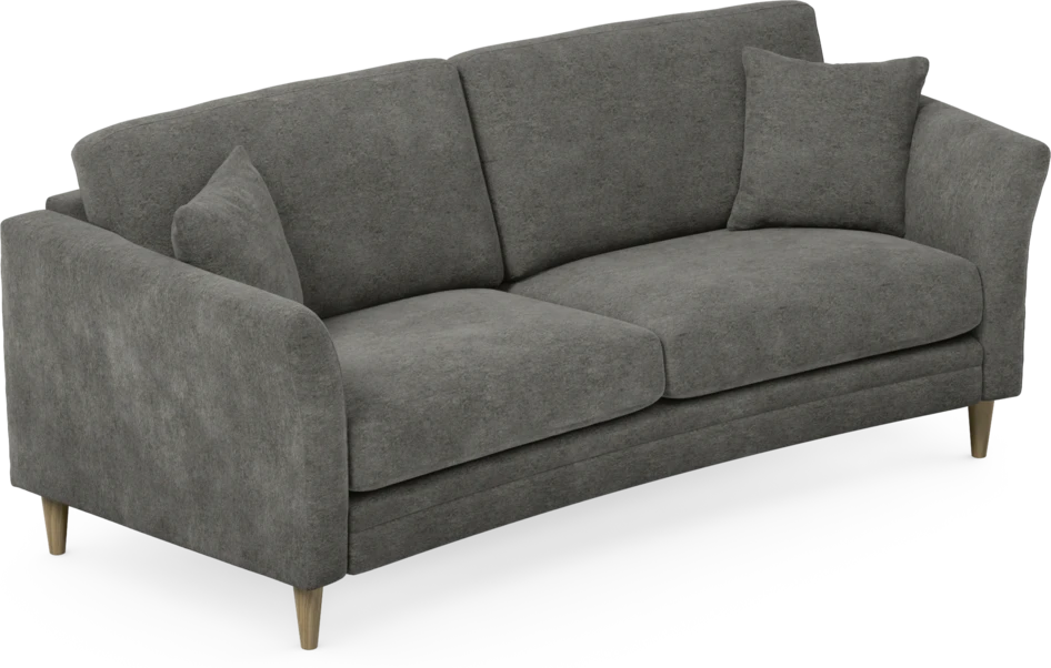Eden - 2,5-sits soffa svängd - Grå