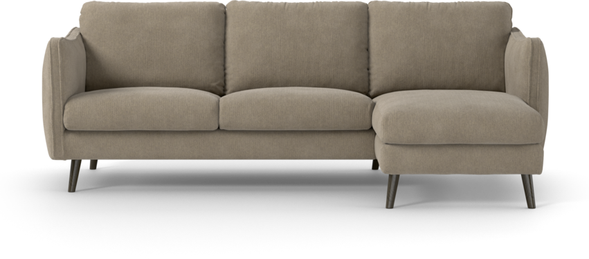 Madison - 2-sits soffa med schäslong höger - Beige