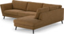 Madison Lux - 3-sits soffa med divan höger - Brun