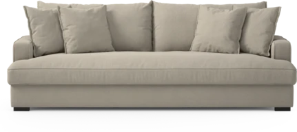 Mila, 4-sits soffa, hel dyna