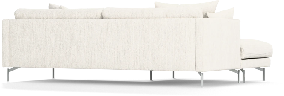 Harper - 4-sits med schäslong XL vänster - Vit