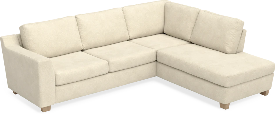 Friday - 2,5-sits soffa med divan höger - Beige