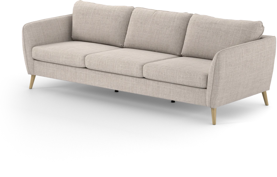 County - 3-sits soffa - Beige