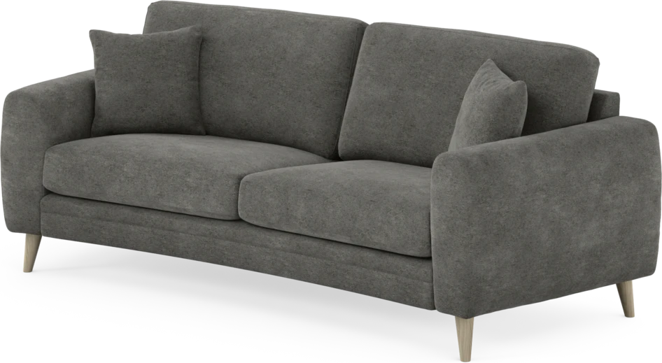 Eden - 2,5-sits soffa svängd - Grå