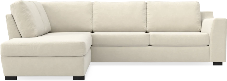 Friday - 2,5-sits soffa med divan vänster - Beige