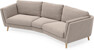 Madison - 3-sits soffa svängd, 90 cm - Beige