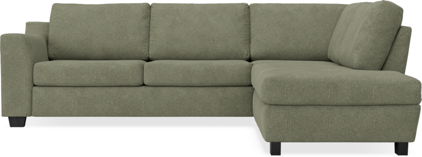 Friday - 2,5-sits soffa med divan höger - Vit