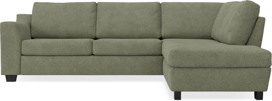 Friday - 2,5-sits soffa med divan höger - Vit