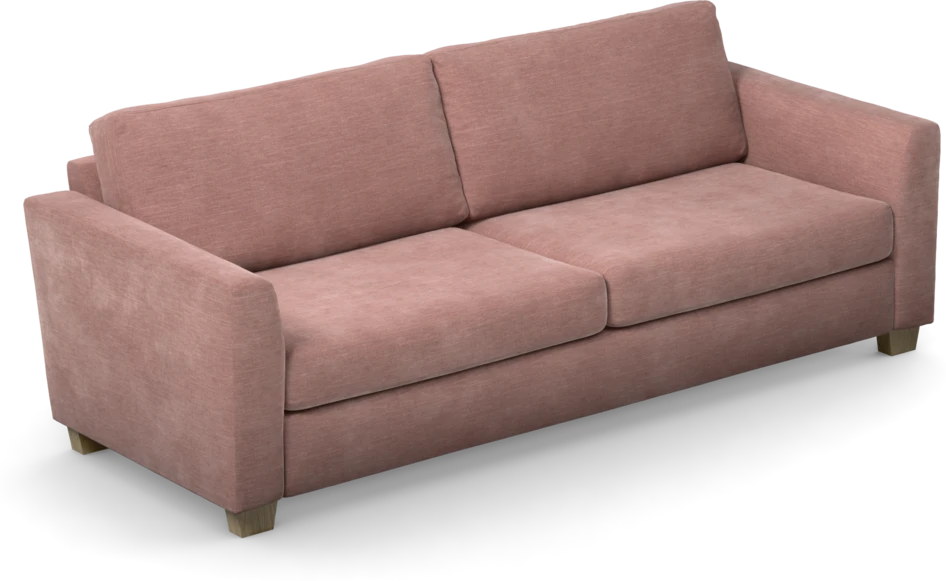 Friday - 3-sits soffa - Rosa