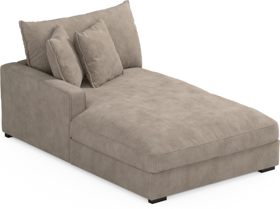 Rossi - Schäslong vänster - Beige