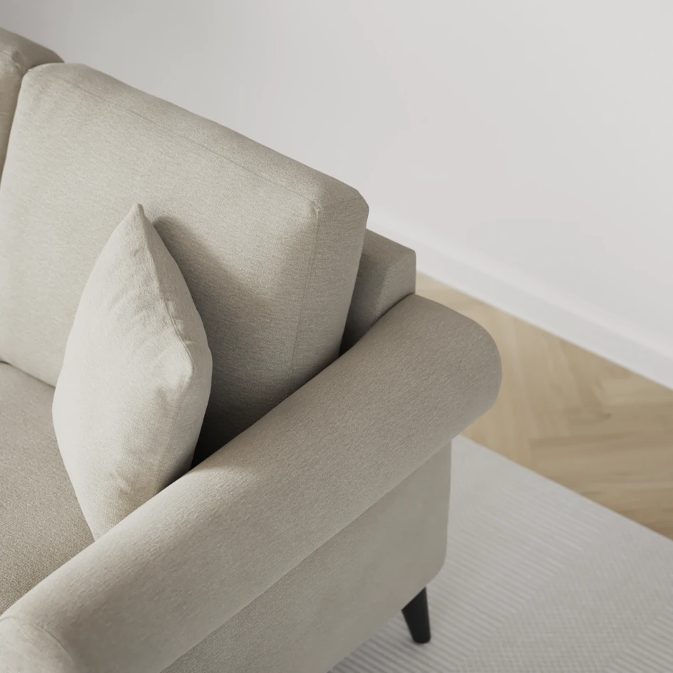 Eden - 2-sits soffa - Brun