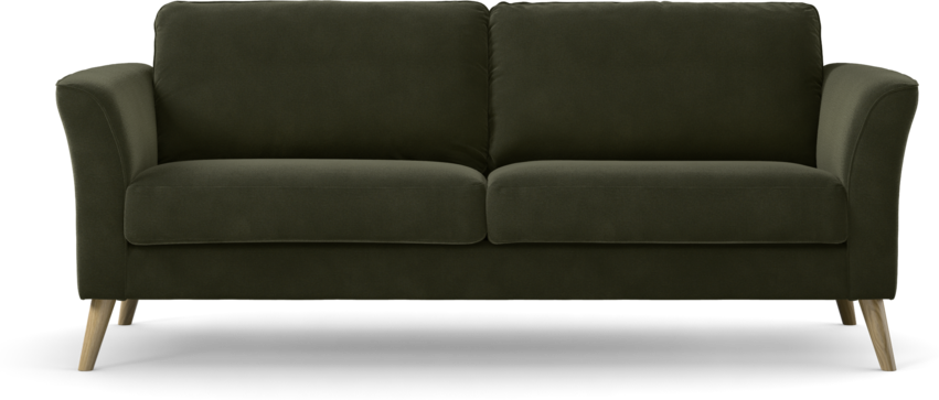Bridge  - 3-sits soffa - Grön