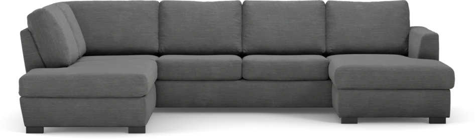 Friday - 3-sits soffa med divan vänster och schäslong höger - Grå