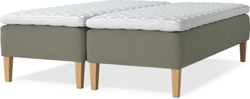 Delux Sense - Ramsäng, dubbelsäng med bäddmadrass