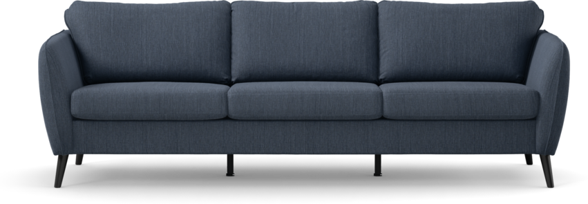 County - 3-sits soffa - Blå