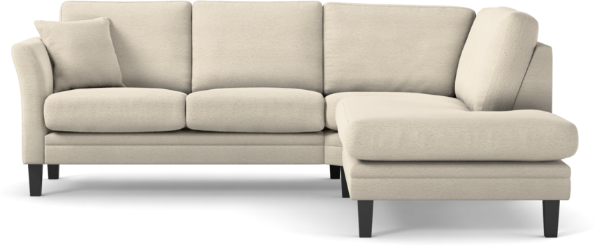 Eden - 2-sits soffa med divan - Beige