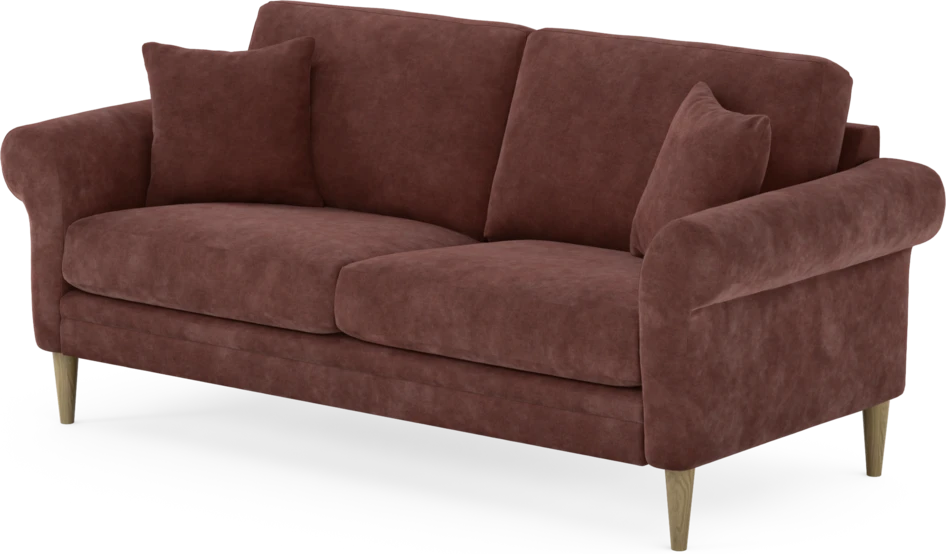 Eden - 2,5-sits soffa - Röd