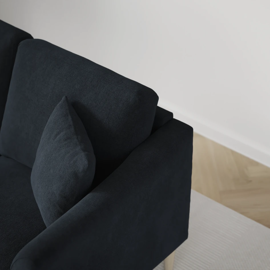 Eden - 3-sits soffa - Blå
