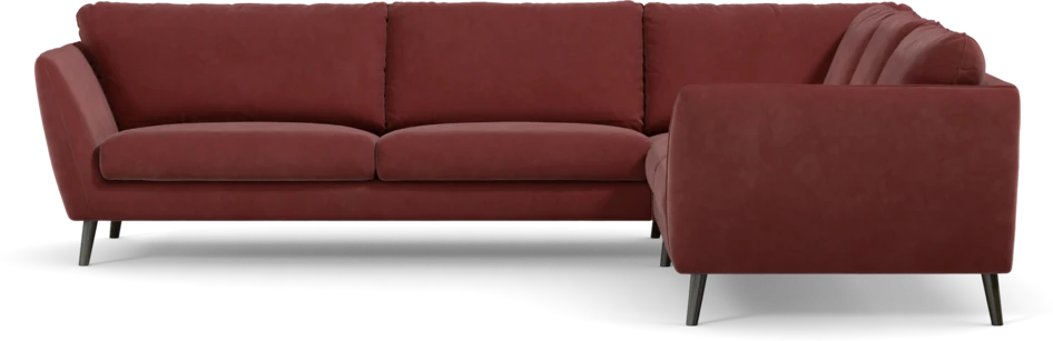 Madison Lux - Hörnsoffa 3+2-sits, hörn 1 - Rosa