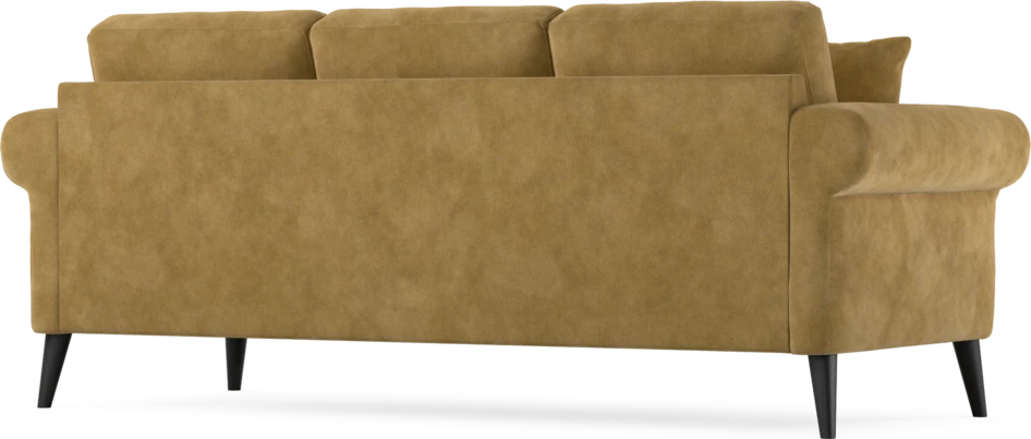 Eden - 3-sits soffa - Gul