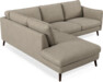 Madison Lux - 2-sits soffa med divan vänster - Beige