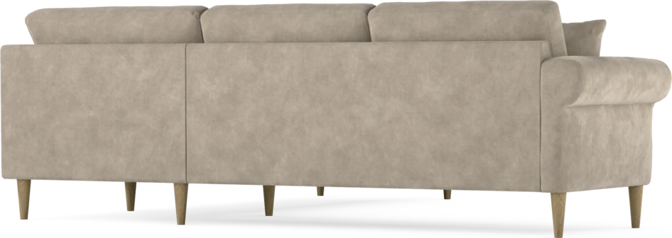 Eden - Hörnsoffa, 2,5+2,5-sits - Beige
