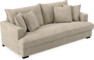 Mila - 3-sits soffa, hel dyna - Beige