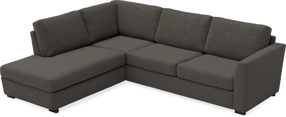 Friday - 2,5-sits soffa med divan vänster - Grå
