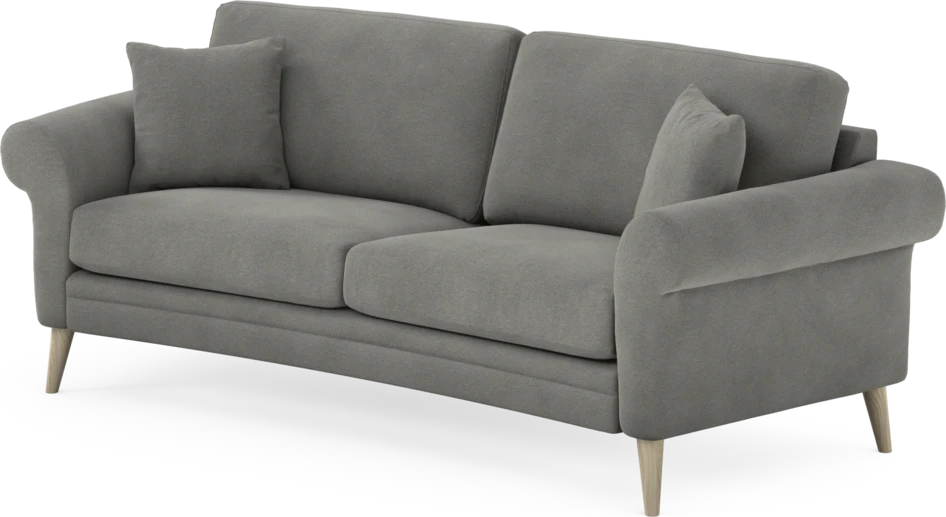 Eden - 2,5-sits soffa svängd - Grå