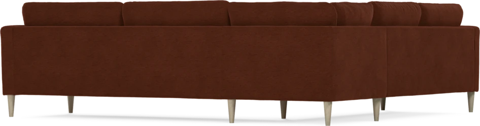 Bridge - Hörnsoffa, 2+3-sits - Orange