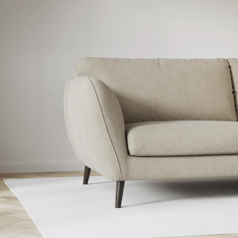 Madison - 2-sits soffa med divan vänster och schäslong höger - Beige