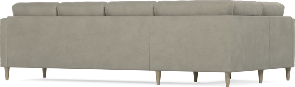 Eden - Hörnsoffa, 1+3-sits - Brun