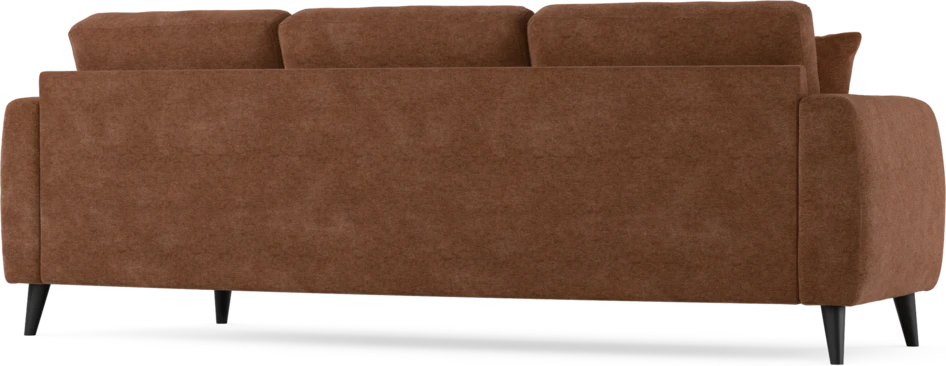 Eden - 3-sits soffa svängd - Orange