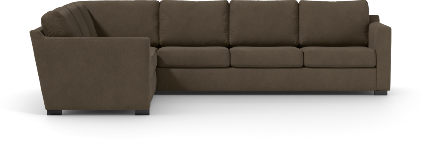 Friday - Hörnsoffa, 2+3-sits - Brun