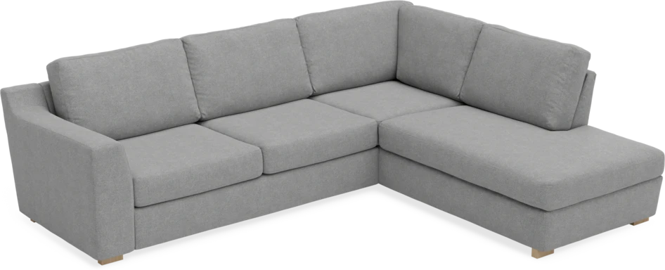 Friday - 2,5-sits soffa med divan höger - Grå