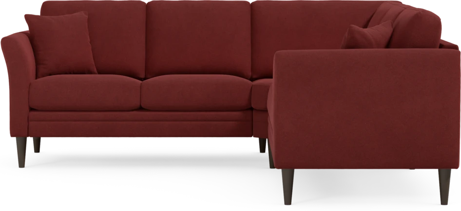 Eden - Hörnsoffa, 2+2-sits - Röd