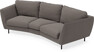 Madison - 3-sits soffa svängd, 70 cm - Brun